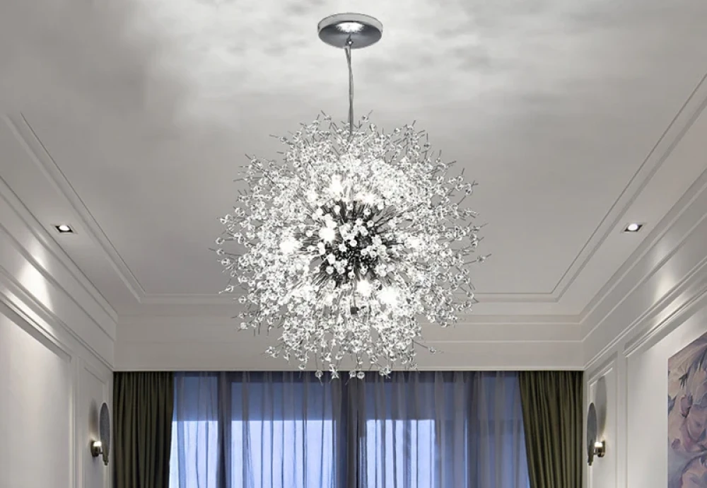 cleaning crystal chandelier